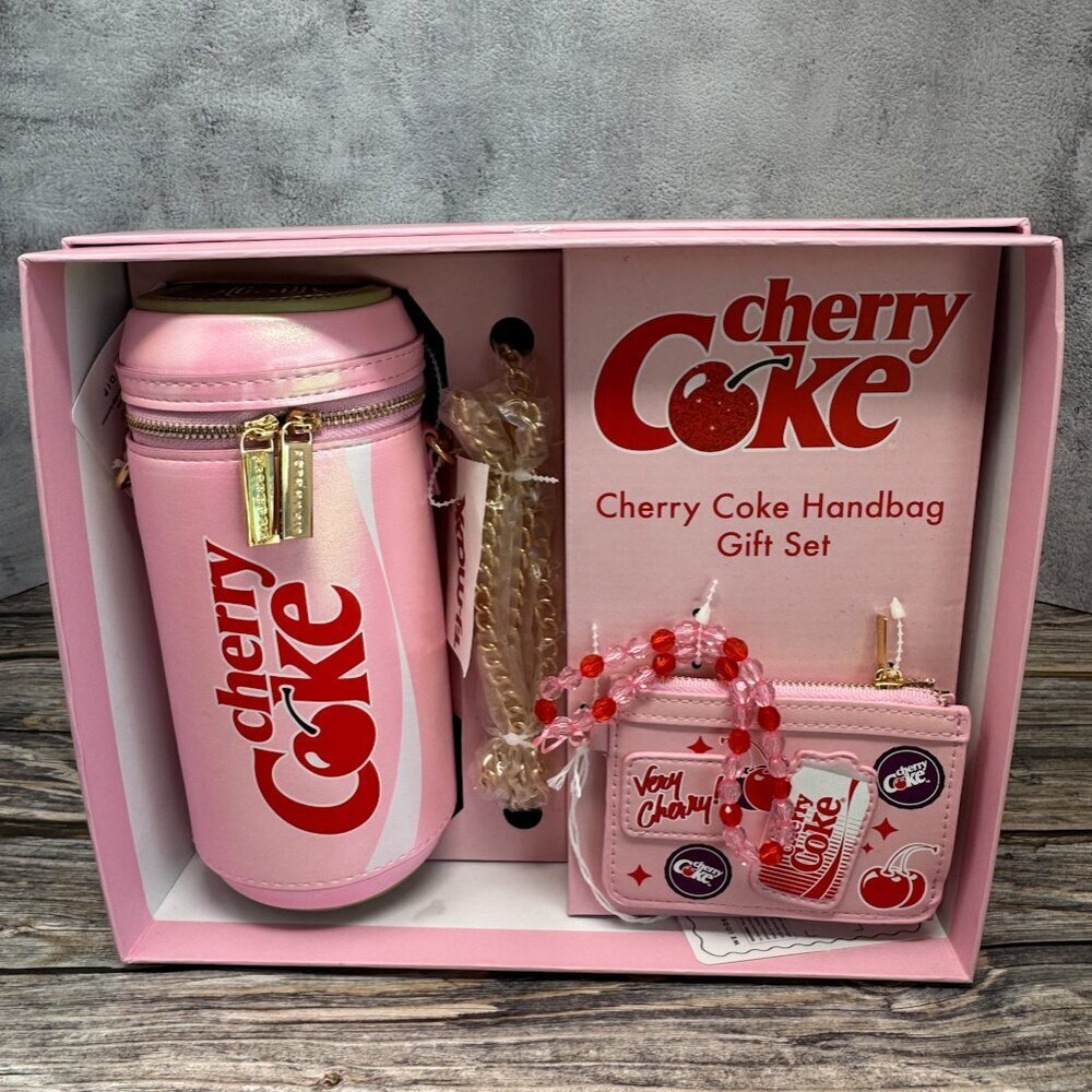 Skinnydip Cherry Coke Can Handbag Gift Set NWT - Picture 1 of 8